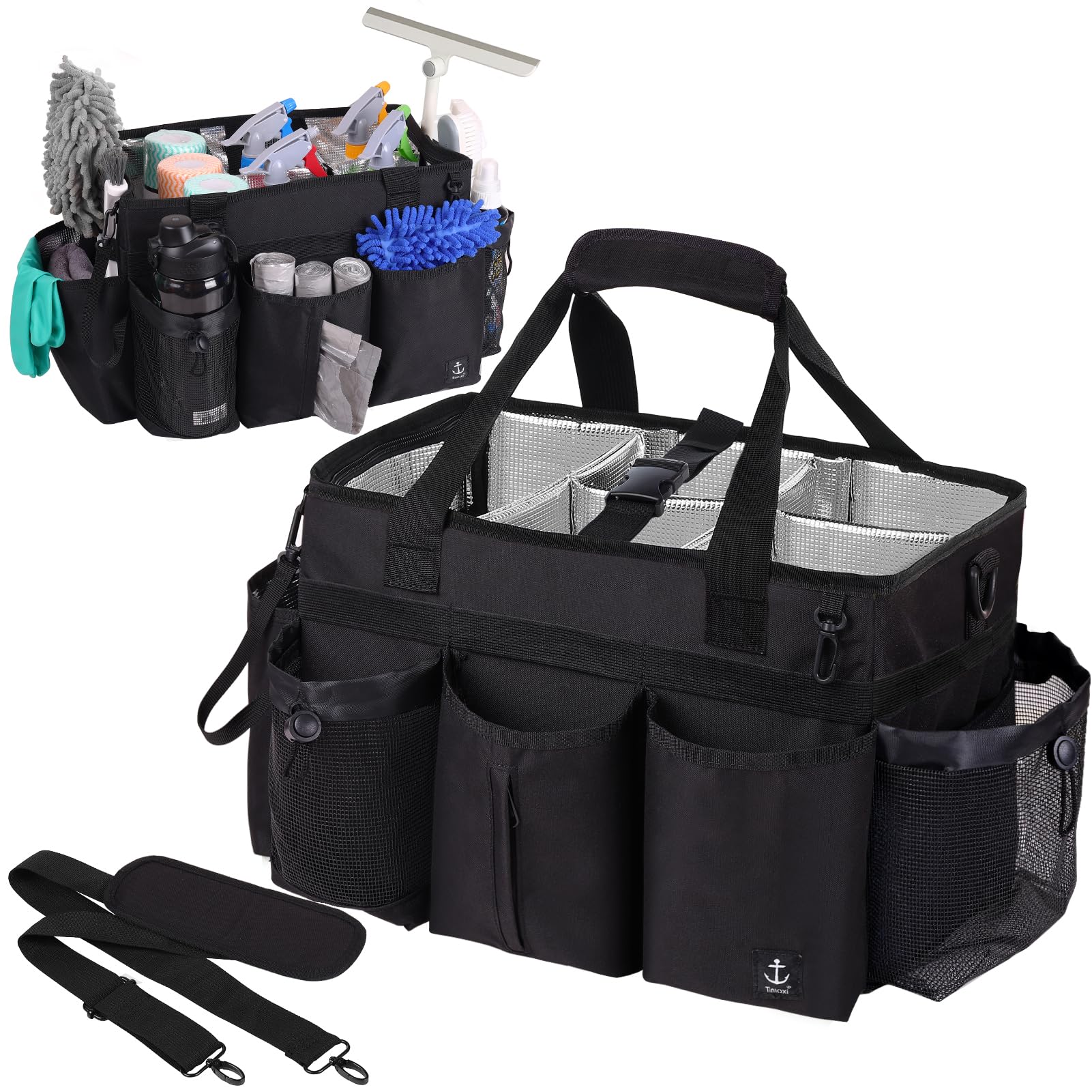 Amazon.com: Timoxi Large Wearable Cleaning Caddy Bag with